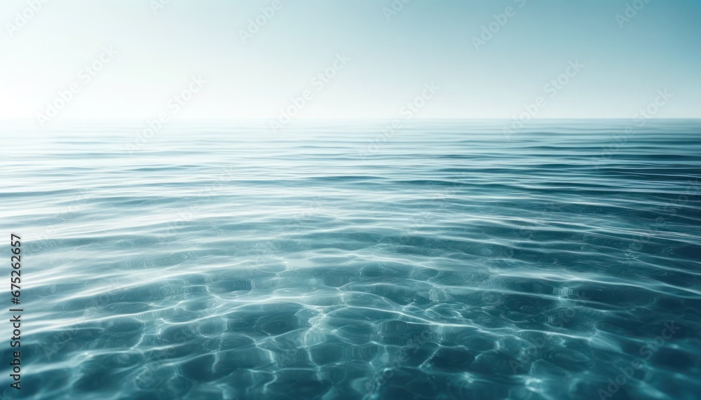 Calm Transparent Water Surface