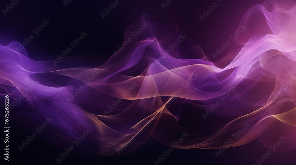purple and gold smoky abstract background, futuristic spacescapes, magewave, abstract whispers