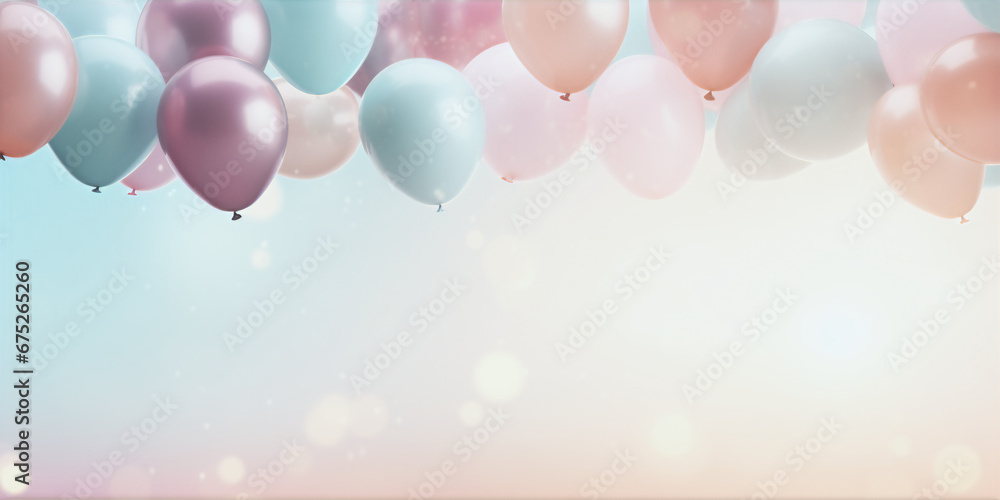 Celebration Birthday Background with Balloons Wallpaper Gift Invitation Card Celebration Birthday Background with Balloons Wallpaper Gift Invitation Card