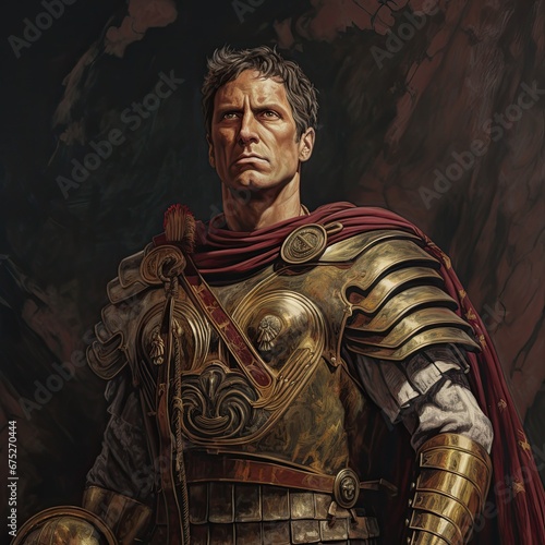 The commander of a century in the ancient Roman army