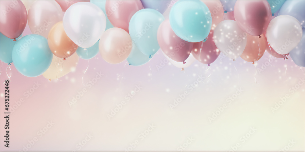 Celebration Birthday Background with Balloons Wallpaper Gift Invitation Card Celebration Birthday Background with Balloons Wallpaper Gift Invitation Card