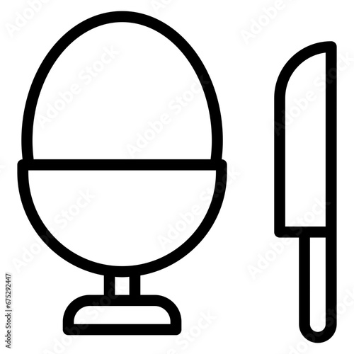 Wallpaper Mural boiled egg line Torontodigital.ca