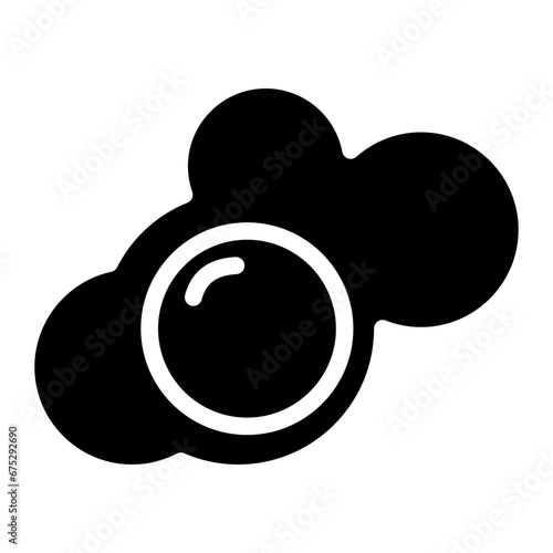 fried egg glyph