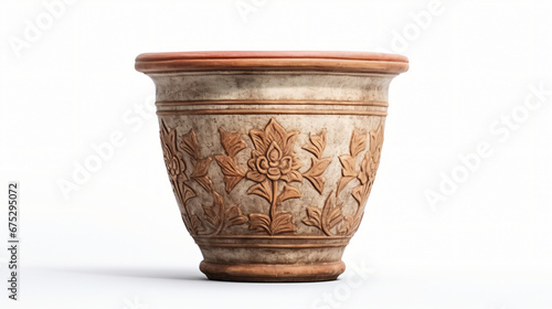 Chinese old flower pot