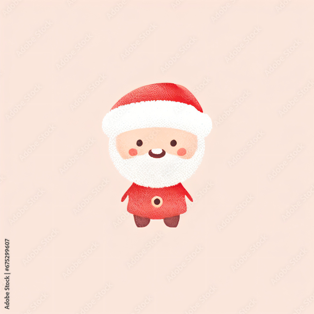 christmas card with santa claus christmas card with santa claus