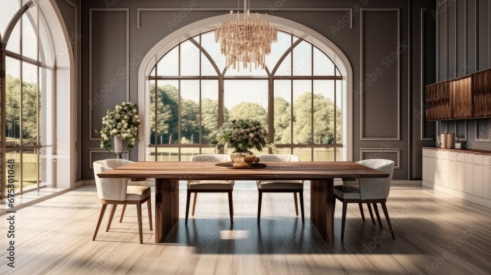 Dining room, Elegant. Dining room, Elegant.