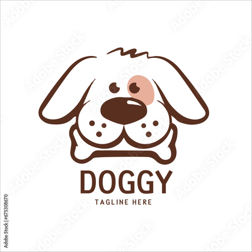 Premium Vector about Cute petshop logo with cat and dog vector