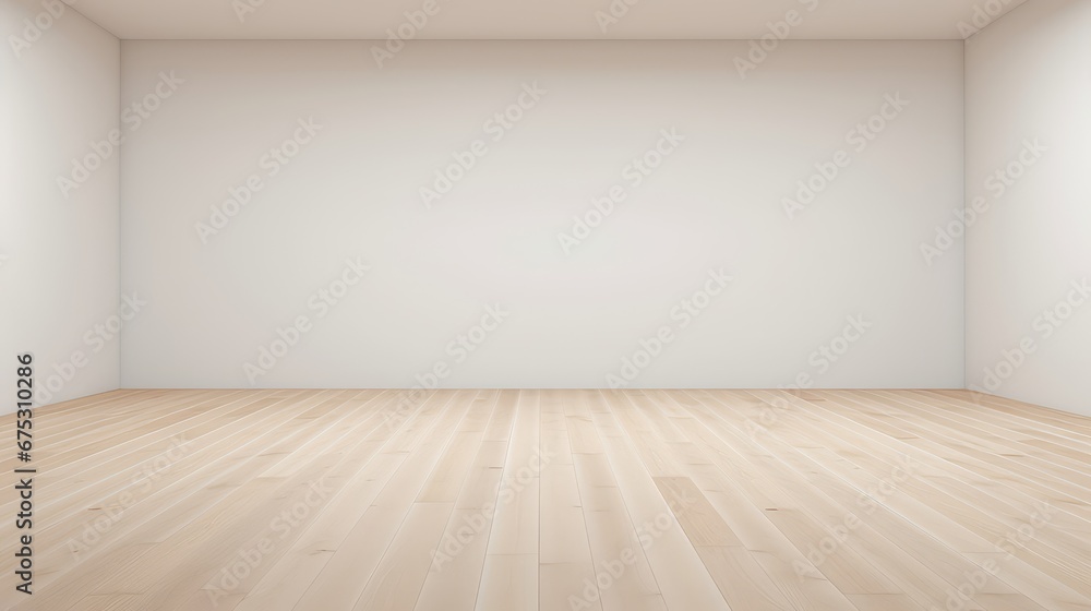 3D rendering of a minimalist empty living room. 3D rendering of a minimalist empty living room.