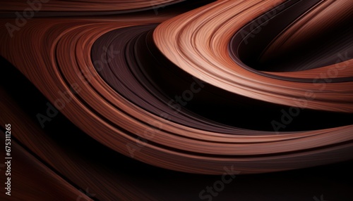 abstract brown mahogany wood texture shapes background