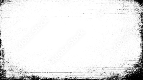 Overlay textures set stamp with grunge effect. Old damage Dirty grainy and scratches. dust particle and dust grain on white background. black dirt overlay or screen effect use for grunge and vintage.