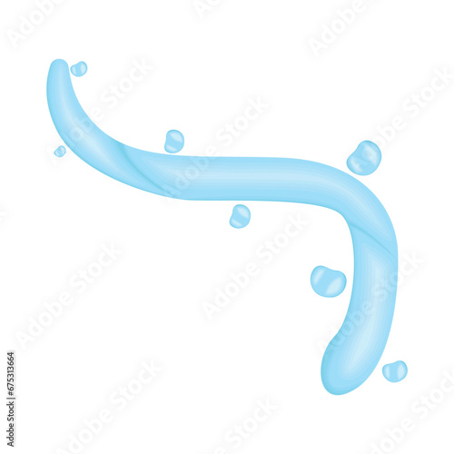 water splash illustration