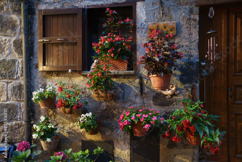 Fototapeta Naklejka Na Ścianę i Meble -  Bolsena, historic town in Viterbo province, Italy
