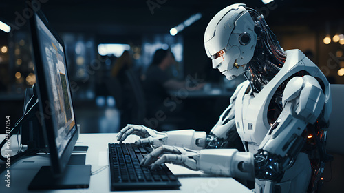 Robot artificial intelligence and computer technology 