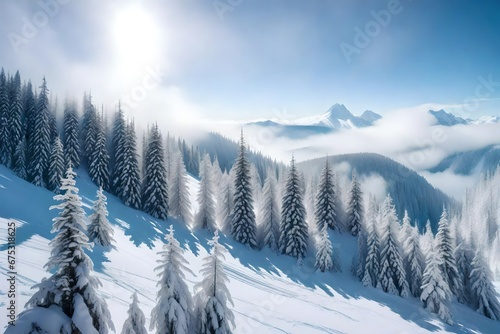 winter mountain landscape © CREATER CENTER