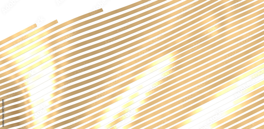 Naklejka premium Luxury Unveiled: Abstract 3D Gold Cloth Illustration for Opulent Visuals