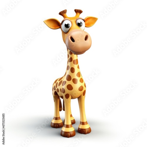 Giraffe cartoon character