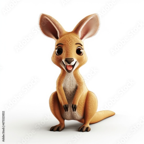 kangaroo cartoon character © Leli