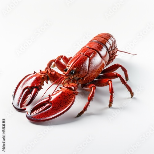 Lobster isolated in white
