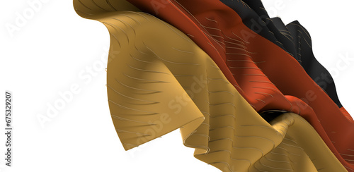 3D illustration of germany ...