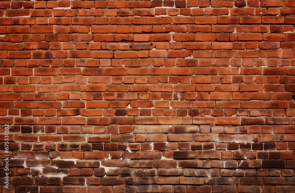 Old orange brick wall texture background design with copy space. Old orange brick wall texture background design with copy space.