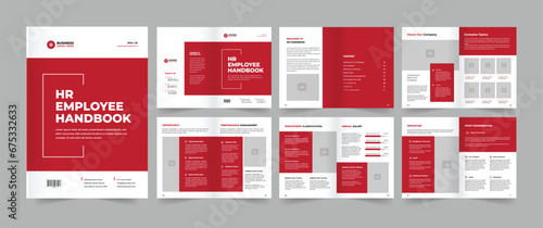 Employee Handbook Hr Employee Handbook Layout Template