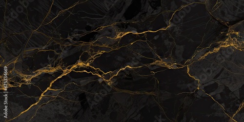 Gilded elegance. Vintage marble granite artistry. Rich golden tones. Abstract surface design. Aged opulence. Dark stone art. Elegant rustic texture. Black and gold backdrop photo