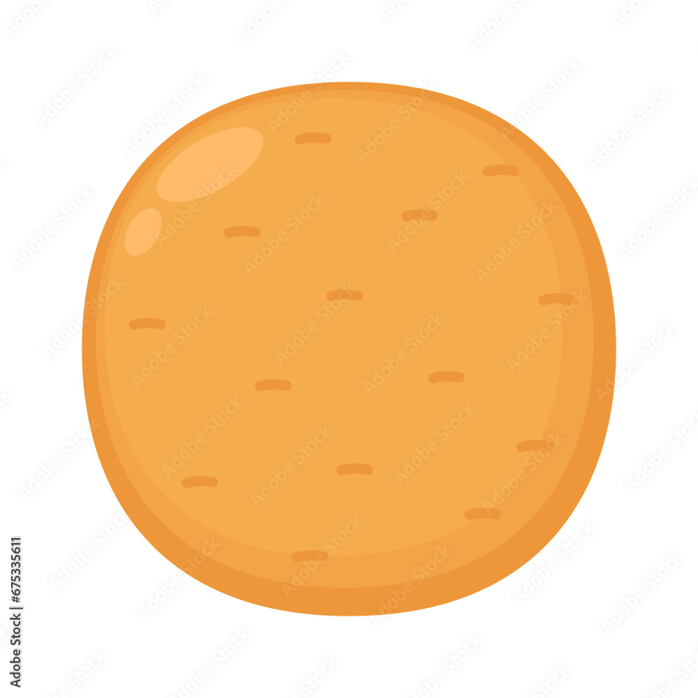Cookie logo design. Cookie vector on white background. Cookie logo design. Cookie vector on white background.