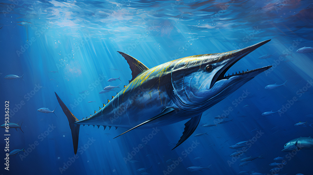 Fototapeta premium shark | generative AI