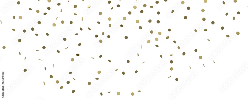 Mesmeric Moments: Mesmeric 3D Illustration Depicting Mesmerizing Gold Confetti Mesmeric Moments: Mesmeric 3D Illustration Depicting Mesmerizing Gold Confetti