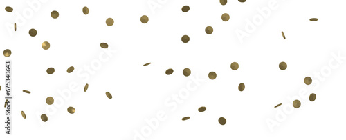 Mesmeric Moments  Mesmeric 3D Illustration Depicting Mesmerizing Gold Confetti