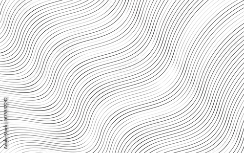 Vector Diagonal wavy lines background