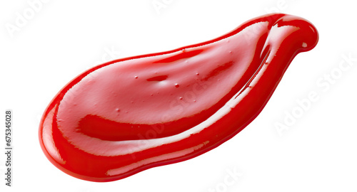 Tomato ketchup splash, cut out