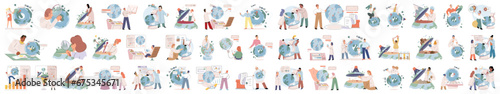 Science. Vector illustration. Professions in scientific fields require continuous learning and skill development The study science encompasses wide range disciplines and specializations The structure