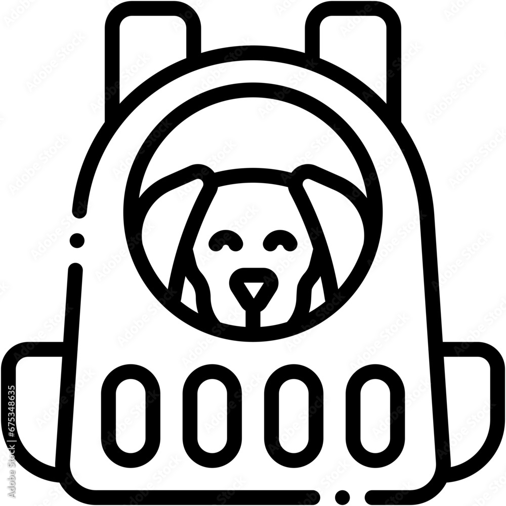 Vector Icon Dog Carrier, Bag, Pet Carrier, Dog, Carrier, Animal Vector Icon Dog Carrier, Bag, Pet Carrier, Dog, Carrier, Animal