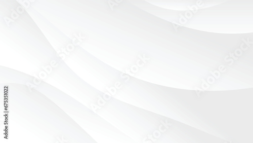 abstract white background with artistic line for graphic design element
