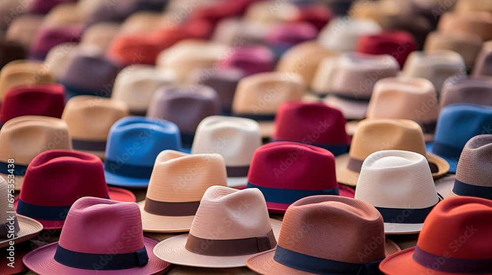 Hats serve both functional and fashionable purposes across the globe