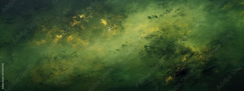 Obraz premium abstract painting background texture with dark olive