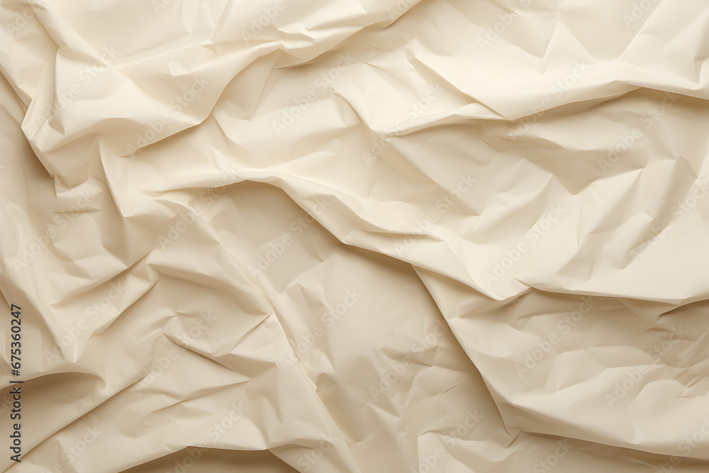 Obraz premium Crumpled paper texture and background 