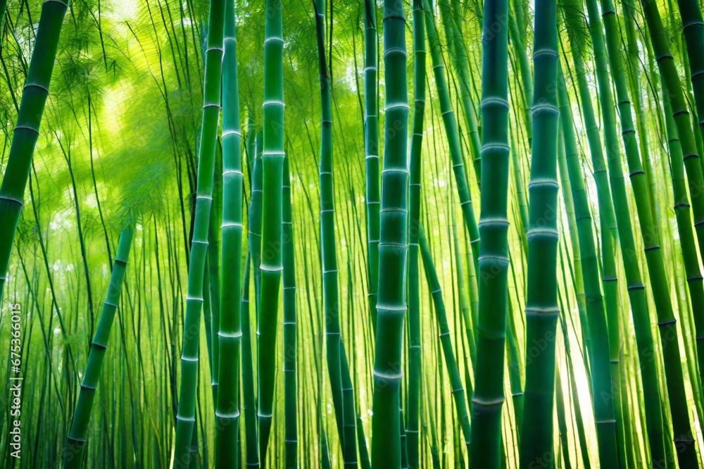 Fototapeta premium bamboo forest background