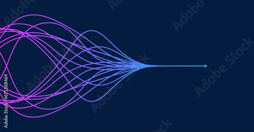 Abstract arrow direction. Technology background. High speed. Hi-tech