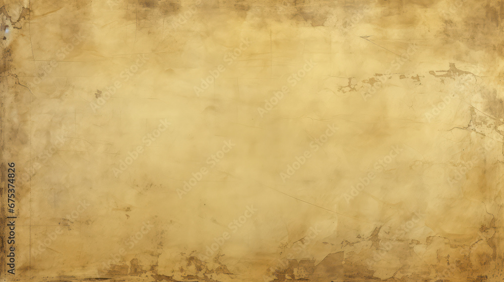 An old paper background with a grungy texture