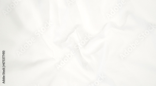 White creased of satin silk Background