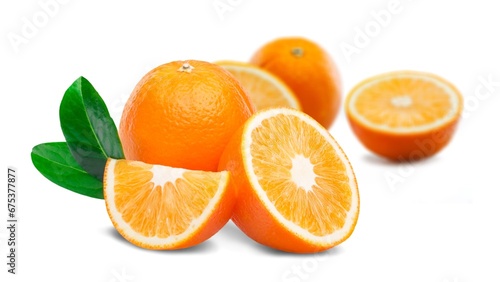 Fresh tasty juicy orange fruits