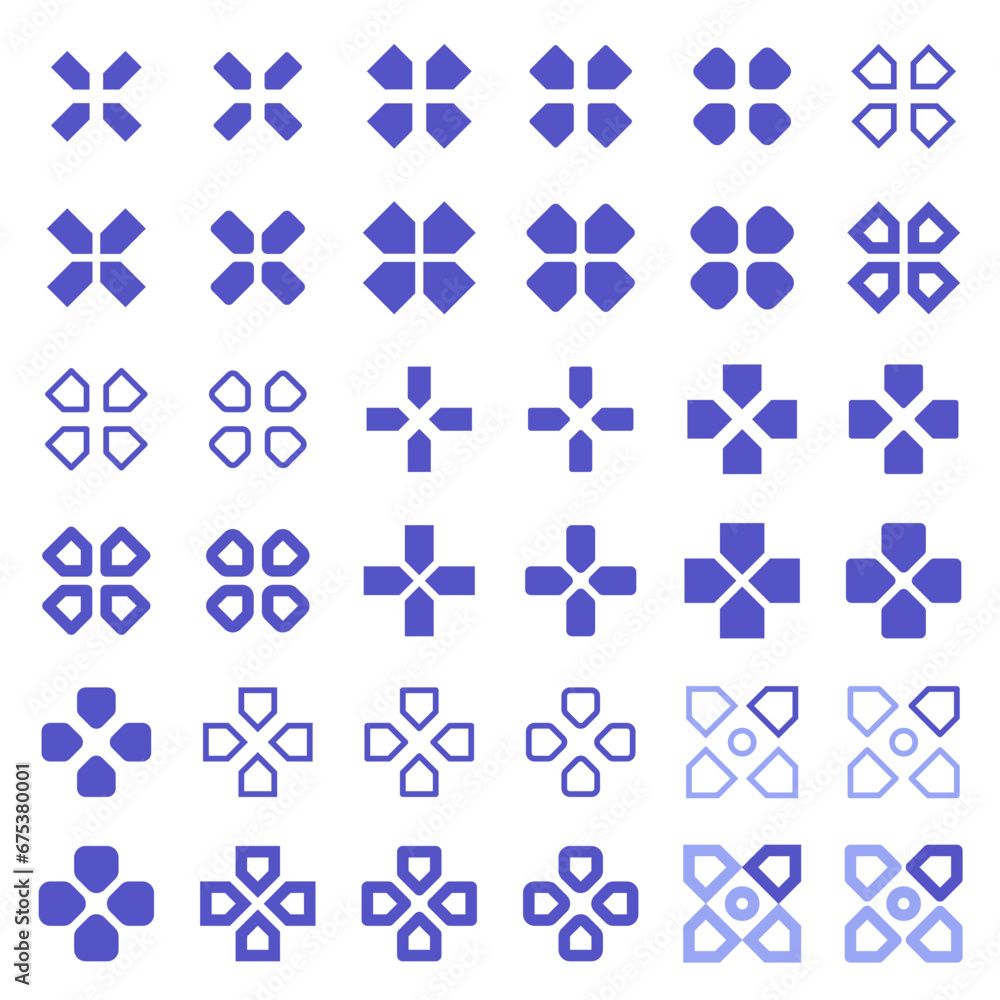 General arrow icons related to area expansion and reduction.
General arrow icons related to area expansion and reduction.