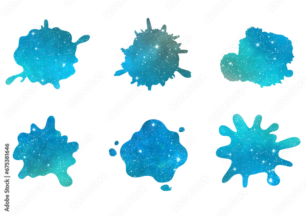 キラキラ綺麗な宇宙模様