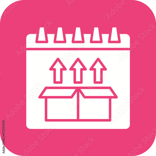 Day Release Line Icon