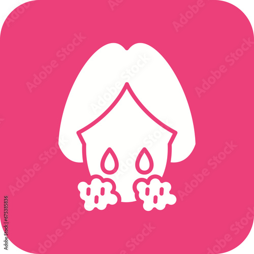 Face Wash Line Icon