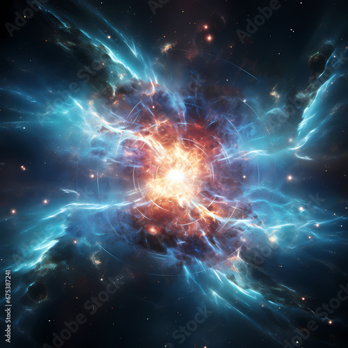 nuclear fission process in space
