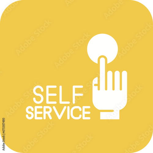 Self Service Line Icon