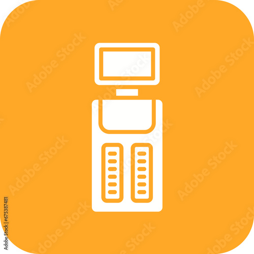 Self Service Terminal Line Icon